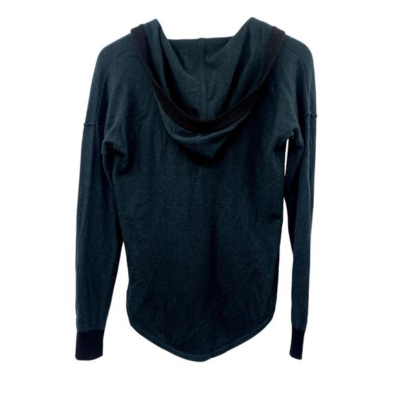 Smartwool Teal Henley Hooded Merino Wool Sweater - Picture 4 of 4